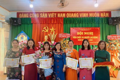 Trường Tiểu học Lê Lợi tổ chức Hội nghị Viên chức, người lao động năm học 2022 – 2023.